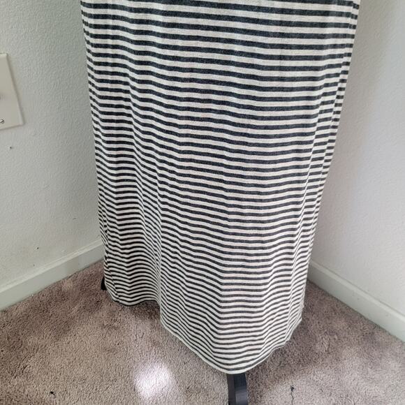 BDG Striped Midi Dress Made in USA Strappy Size Medium Beachy Coastal‎ Casual - Picture 8 of 8